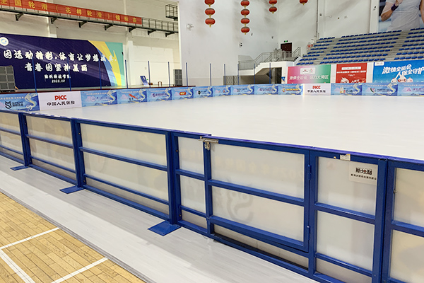 斯坦利轮滑冰球围挡板墙界墙可作为花样轮滑场地围挡